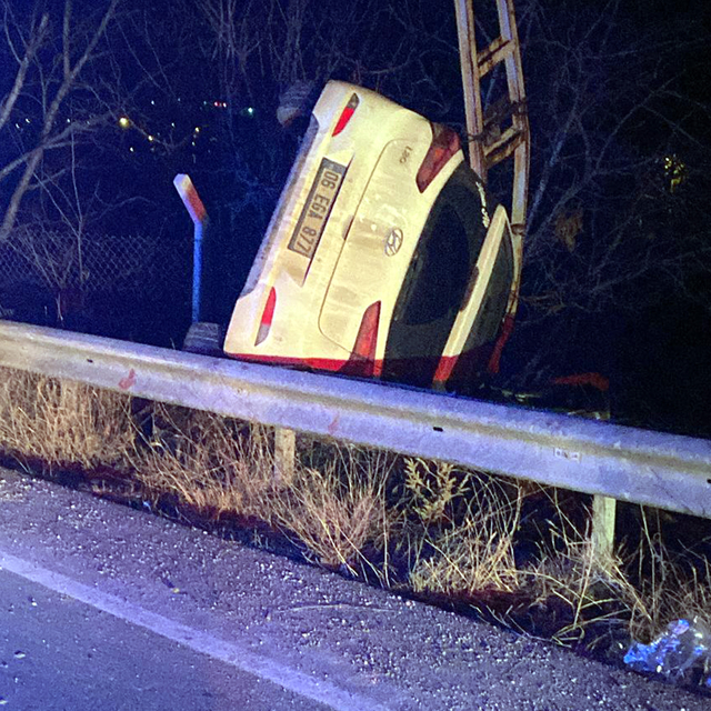 Beypazarı'nda iki trafik kazasında 1 kişi yaralandı