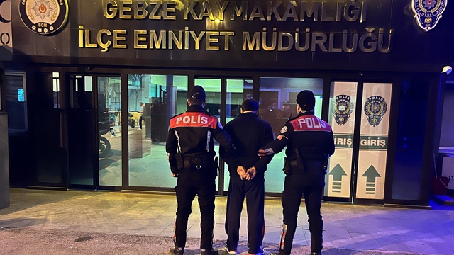 Kocaeli'de 21 yıl 8 ay kesinleşmiş hapis cezası bulunan hükümlü yakalandı
