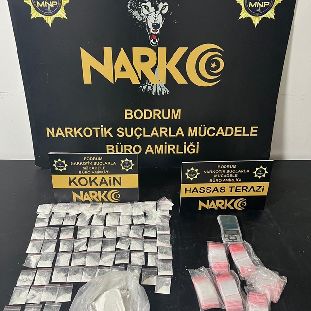 Bodrum'da uyuşturucu operasyonunda yakalanan 2 şüpheli tutuklandı