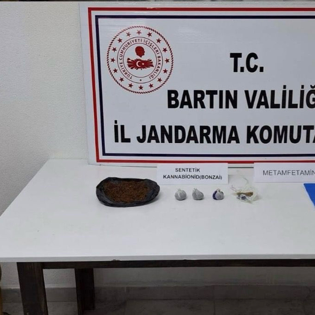 Bartın'da uyuşturucu operasyonunda 1 şüpheli tutuklandı