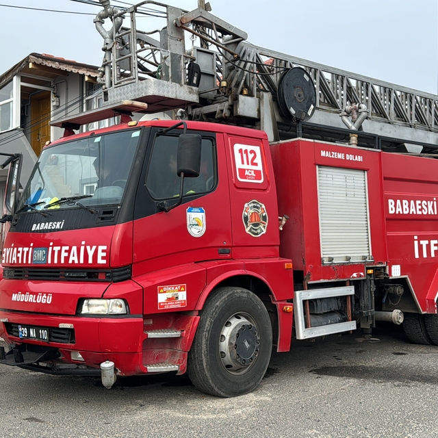 Kırklareli'nde müstakil evde çıkan yangın söndürüldü