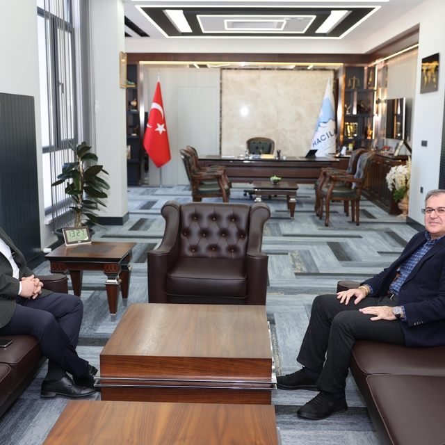 AK Parti Kayseri Milletvekili Özsoy, Başkan Özdoğan'ı ziyaret etti