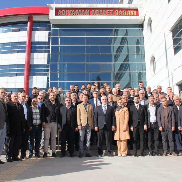 AK Parti Adıyaman İl Başkanlığına seçilen Kablan, mazbatasını aldı