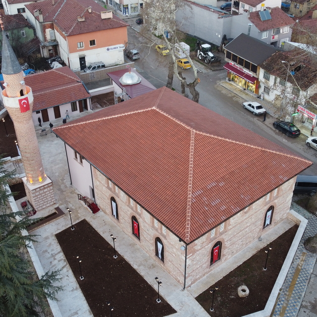 Bilecik'te restore edilen tarihi Kara Mustafa Paşa Camisi, törenle yeniden...