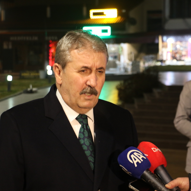 Destici: Halkımız terörle mücadele istiyor, müzakere istemiyor