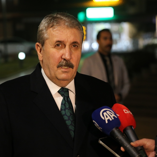 BBP Genel Başkanı Destici, DEM Parti heyetinin siyasi partilerle görüşmesin...