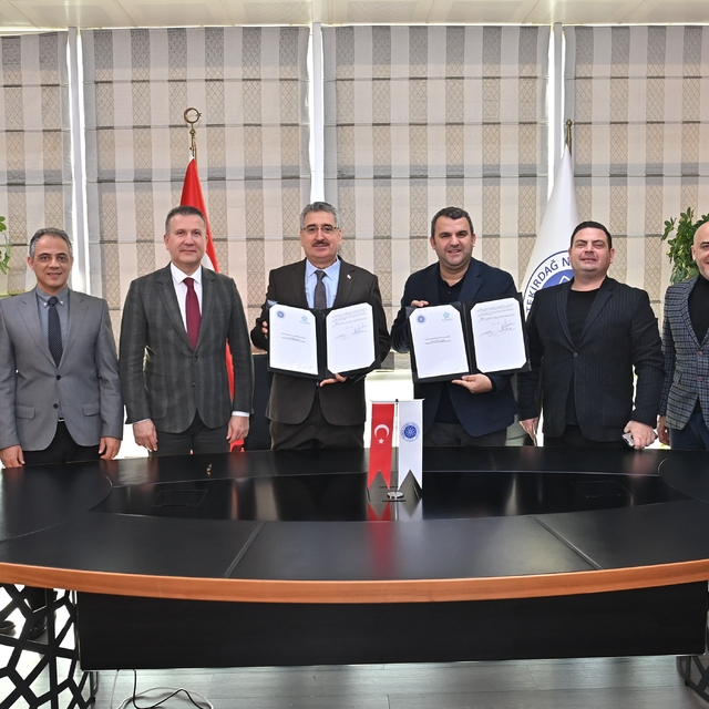 Süleymanpaşa Belediyesi ve Tekirdağ NKÜ arasında protokol imzalandı