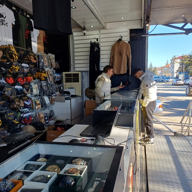 Jandarma tanıtım tırı Yeniçağa'da ziyarete açıldı