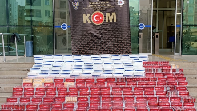 Şanlıurfa'da kaçakçılık operasyonunda 1 şüpheli yakalandı