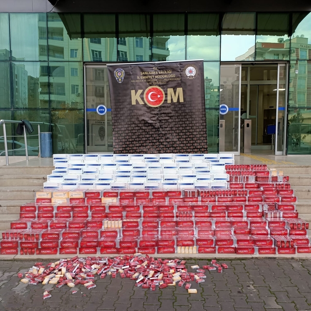 Şanlıurfa'da kaçakçılık operasyonunda 1 şüpheli yakalandı