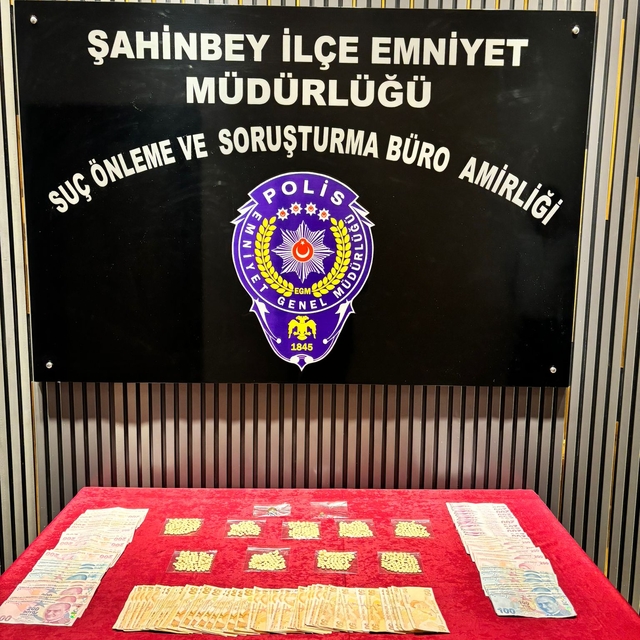 Gaziantep'te uyuşturucu operasyonunda 2 zanlı yakalandı