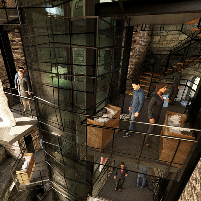 Makedon Kulesi asansörü ziyaretçilerini medeniyetlerin izlerine taşıyacak