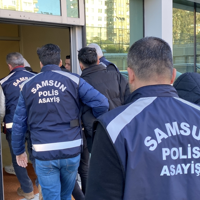 Samsun merkezli fuhuş operasyonunda 6 zanlı yakalandı