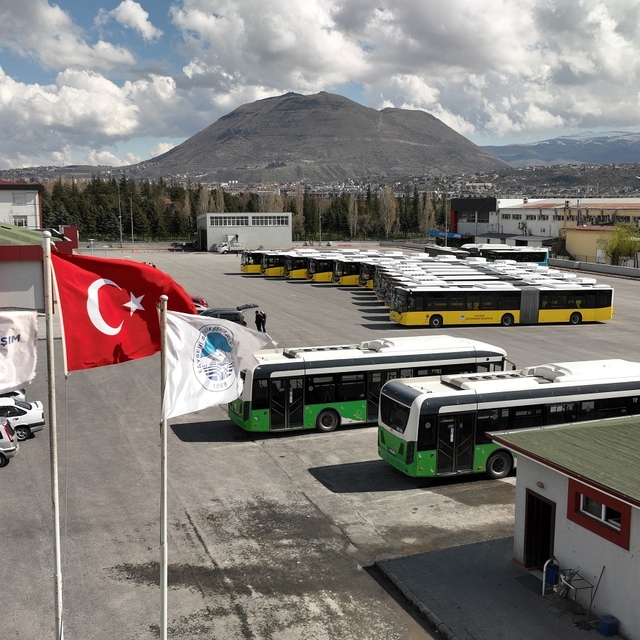 Kayseri Büyükşehir Belediyesi Ulaşım AŞ, 2024'te 153 milyon yolcuya hizmet...