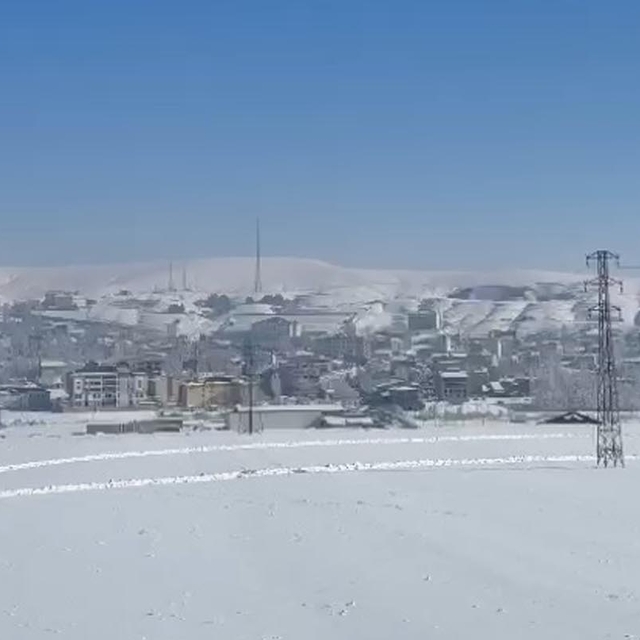 Türkiye'nin en soğuk yeri, -28,2 derece ile Erzurum Tekman oldu