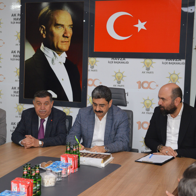 AK Parti Sivas Milletvekili Aksu'dan Havza'ya ziyaret