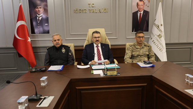 Iğdır Valisi Turan, 2024 yılında güvenlik güçlerinin yaptığı operasyonları anlattı