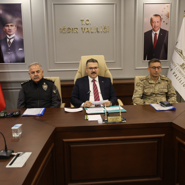 Iğdır Valisi Turan, 2024 yılında güvenlik güçlerinin yaptığı operasyonları...
