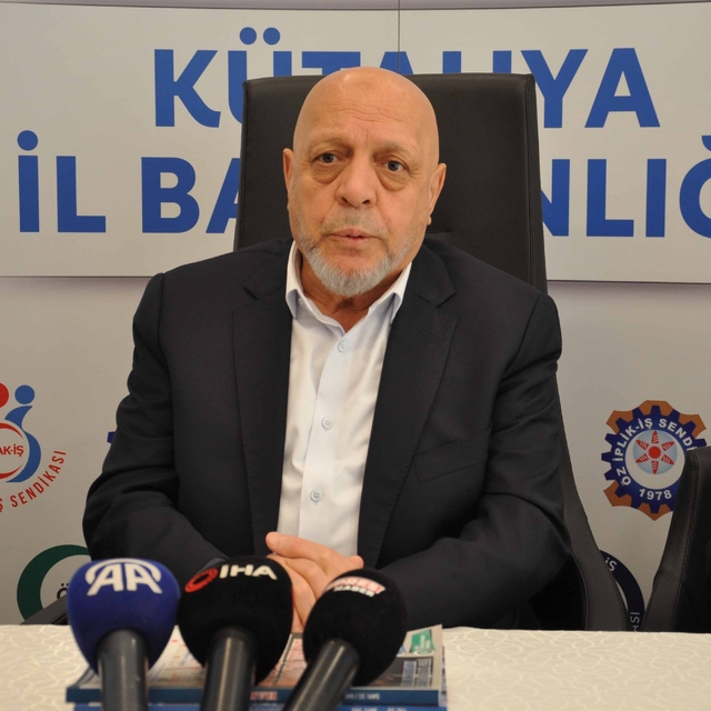 HAK-İŞ Genel Başkanı Arslan, Kütahya'da konuştu: