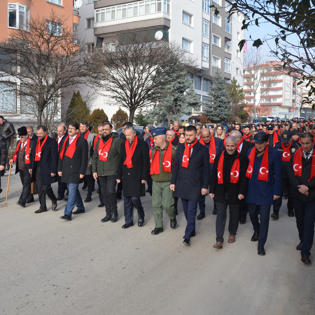 Kahramankazan'da Sarıkamış şehitleri anıldı
