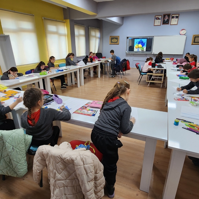 Suluova'da "Minik Fırçalar Büyük Hayaller Projesi" seçmeleri yapıldı