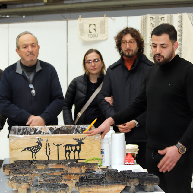 TOGÜ'de "Gelenekten Geleceğe Tokat El Baskısı" etkinliği yapıldı