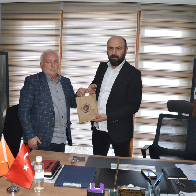 AK Parti Havza İlçe Başkanı Pekşen'e ziyaret
