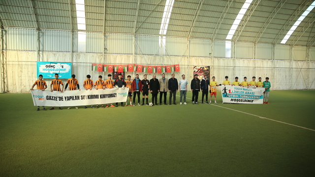 Bingöl'de TÜGVA 'GençLig' Futbol Turnuvası'nın finali yapıldı