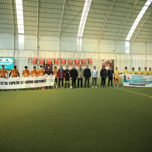 Bingöl'de TÜGVA 'GençLig' Futbol Turnuvası'nın finali yapıldı