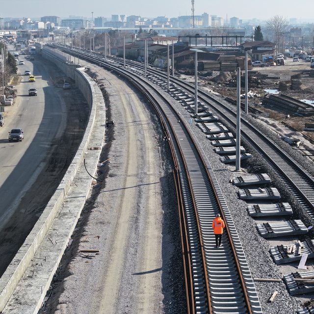 Halkalı-Kapıkule Hızlı Tren Projesi'nin ilk etabında kısa sürede test sürüş...