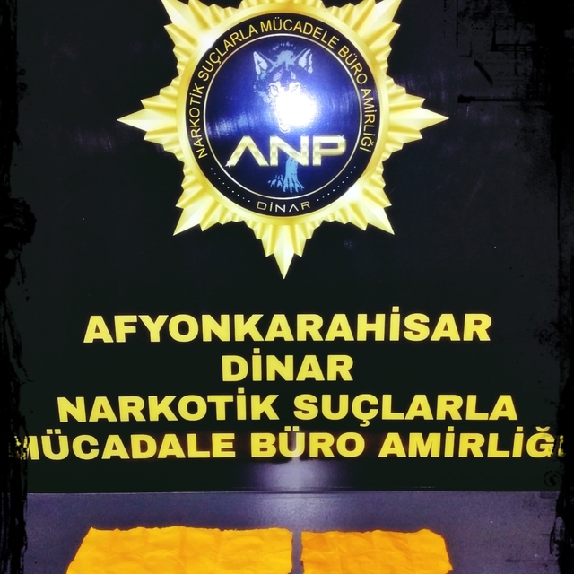 Afyonkarahisar'da uyuşturucu operasyonunda 1 zanlı tutuklandı