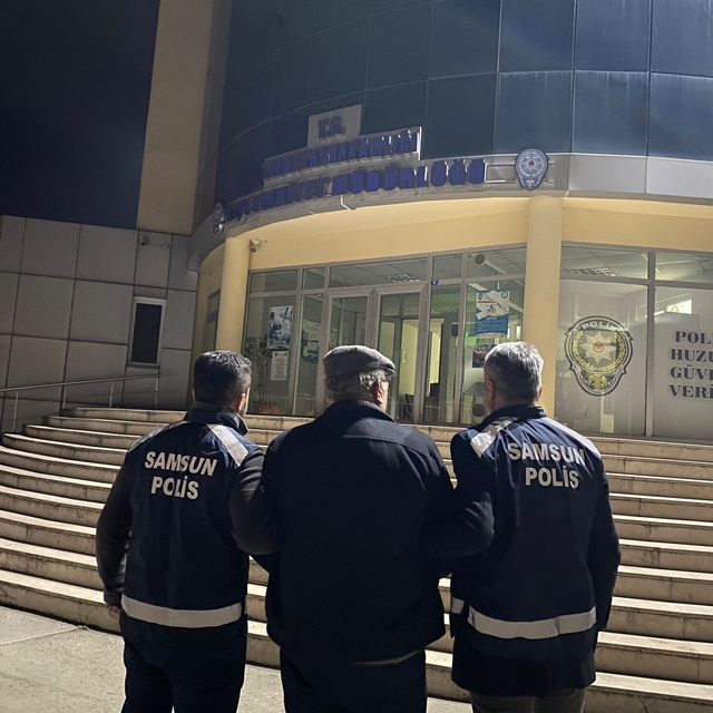 Samsun'da 45 yıl 10 ay kesinleşmiş hapis cezası bulunan kişi yakalandı