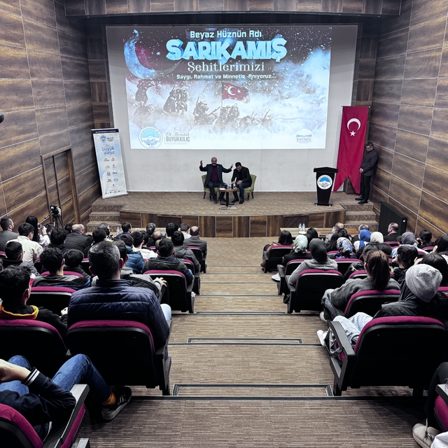 Kayseri'de Sarıkamış Şehitlerini anma programı düzenledi