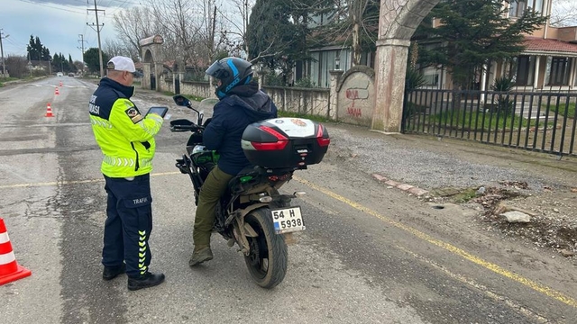 Sakarya'da geçen ay 164 bin 636 araç denetlendi