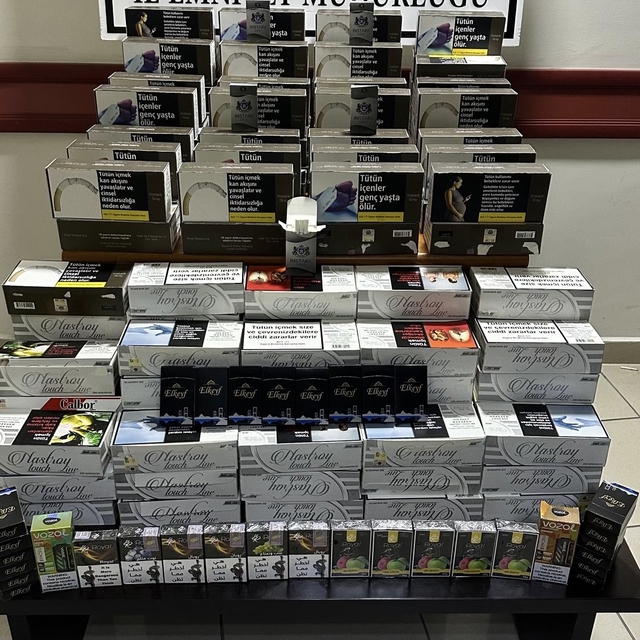 Sinop'ta kaçakçılık operasyonunda 2 kişi yakalandı