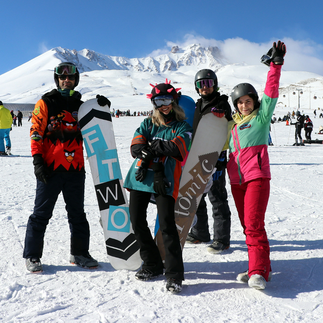 Erciyes'te, sömestir rezervasyonları yüzde 80'e ulaştı