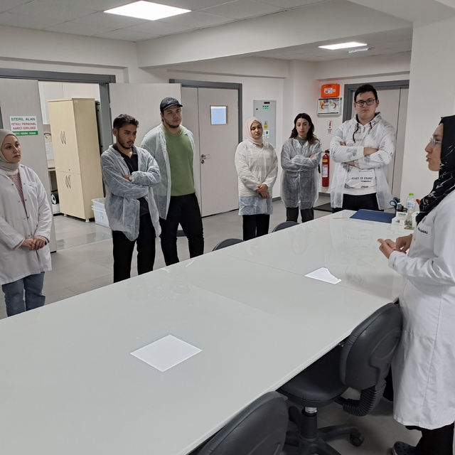 Sakarya'da ziraat mühendisi adayları, SUBÜ Doku Kültürü Laboratuvarı'nda se...