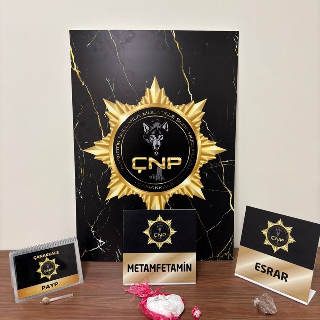 Çanakkale'de uyuşturucu operasyonunda yakalanan zanlı tutuklandı