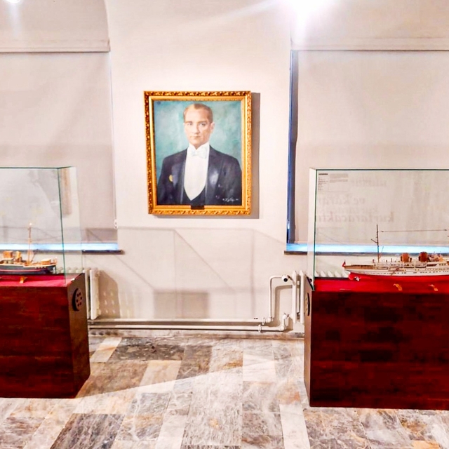 Eskişehir'de "Çallı" imzalı Atatürk portresi, Cumhuriyet Tarihi Müzesi'nde...