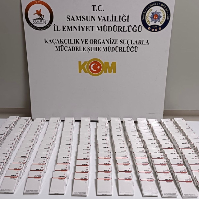 Samsun'da kaçakçılık operasyonunda 1 şüpheli yakalandı