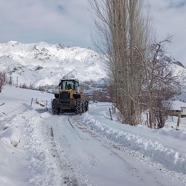 Siirt, Batman ve Şırnak'ta kar nedeniyle 77 yerleşim yerinin yolu kapandı