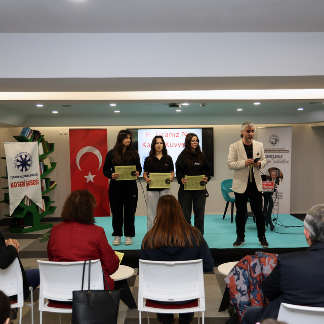 Talas'ta "Yazar Okulu Seminerleri" başladı