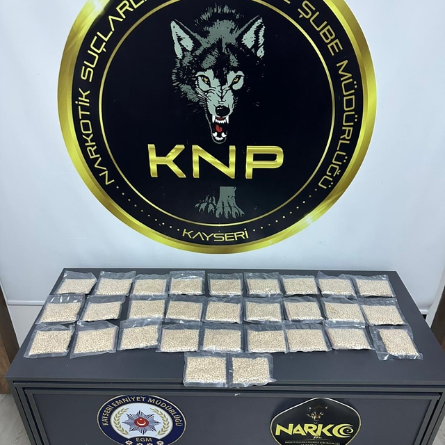 Kayseri'deki uyuşturucu operasyonunda 1 şüpheli tutuklandı