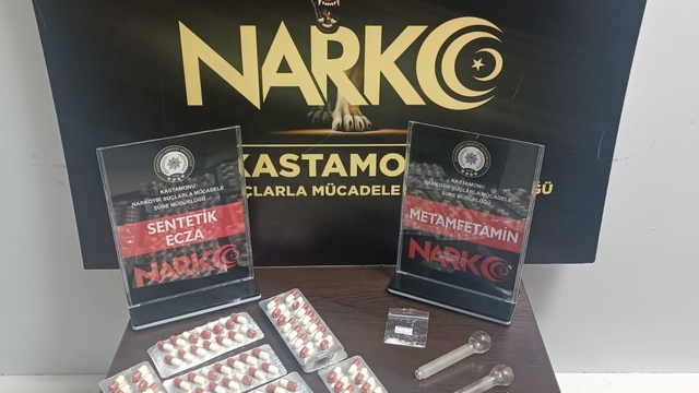 Kastamonu'da 4 şüpheli uyuşturucuyla yakalandı