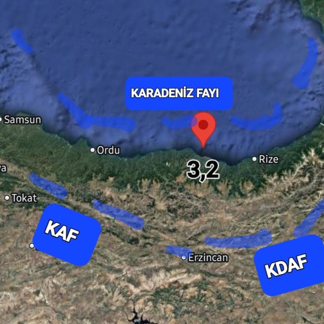 Karadeniz sahili için deprem uyarısı