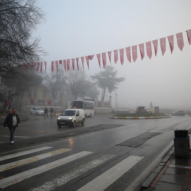 Edirne'de sis etkili oldu
