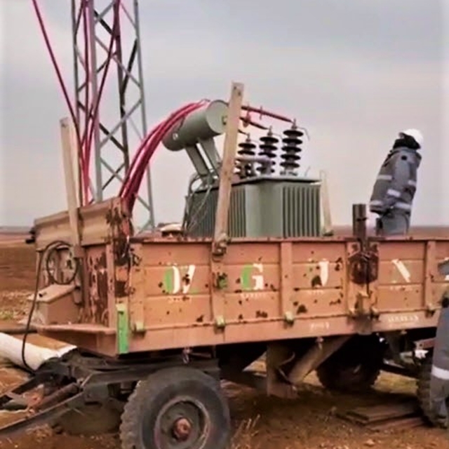 Mardin'de tarımsal sulamada kullanılan kayıt dışı 2 trafoya el konuldu