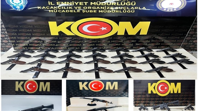 Silah kaçakçılığı operasyonunda 4 tutuklama