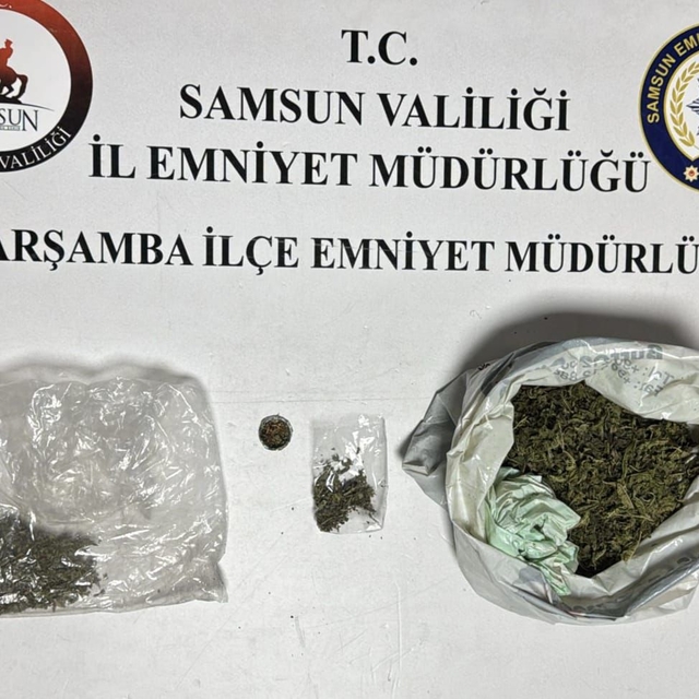 Samsun'da uyuşturucu operasyonunda 3 şüpheli yakalandı