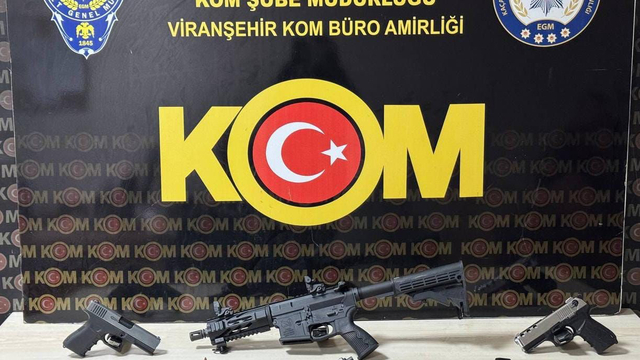Şanlıurfa'da silah kaçakçılığı operasyonunda 4 zanlı tutuklandı